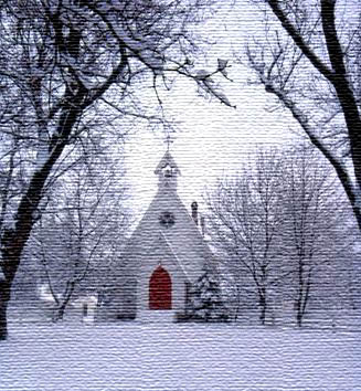 Winter Church in Union County, Oregon